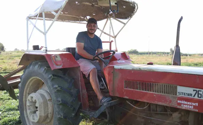 Aydın’da yonca hasadında verim yüzleri güldürdü
