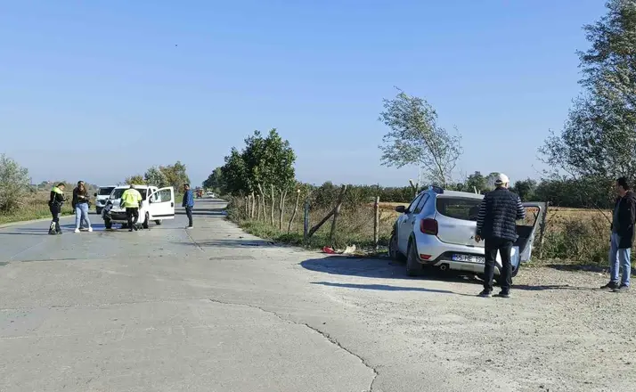 Bafra’da trafik kazası: 3 yaralı
