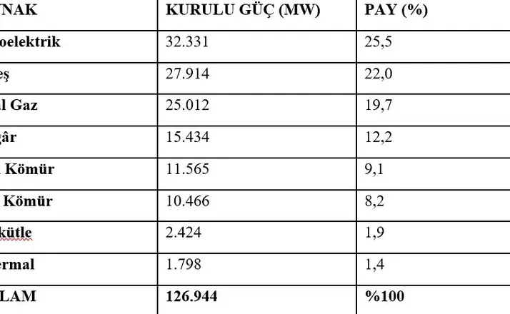Bakan Bayraktar: "Elektrik kurulu gücümüz, ağustos ayı sonu itibarıyla 126 bin 944 megavata erişti"
