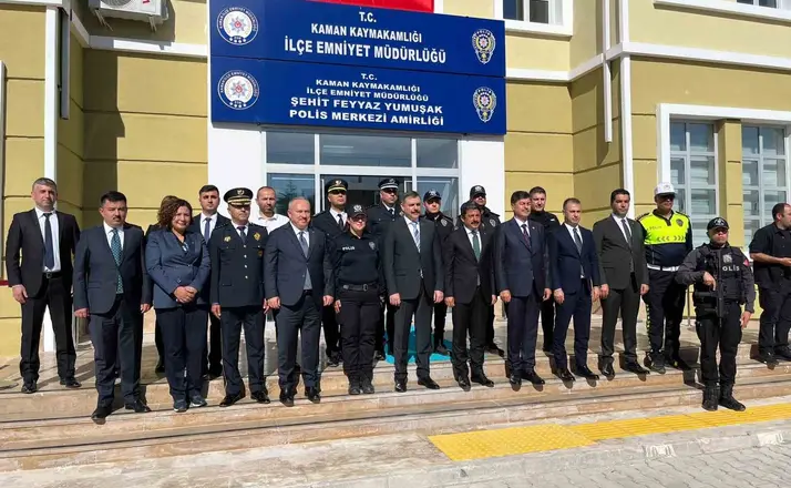 Bakan çiftçi; Kaman’da emniyet müdürlüğü ve öğretmenevi binasını ziyaret etti
