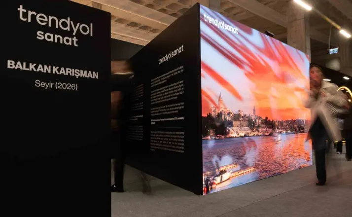 Balkan Karışman’ın "Seyir"i Trendyol Sanat desteğiyle ilk kez Contemporary Istanbul’da
