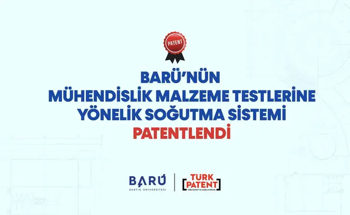 BARÜ, mühendislik malzeme testlerine yönelik soğutma sistemine patent aldı
