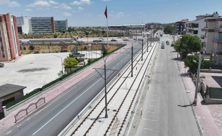Başkan Altay: "Adliye-Şehir Hastanesi tramvay uzatma hattında test sürüşleri öncesi son aşamaya geldik"