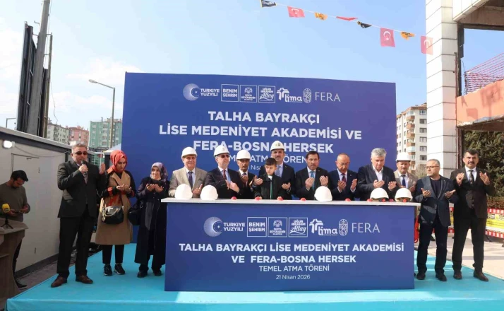 Başkan Altay, Talha Bayrakçı LİMA’nın iş başlangıcını yaparak, Bosna Hersek FERA’nın temelini attı