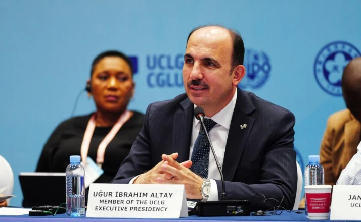 Başkan Altay UCLG Dünya Konseyi'nde dünyaya seslendi: "Gazze'de savaş bitti ama yapılanlar unutulmamalı, İsrail tazminat ödemeli"
