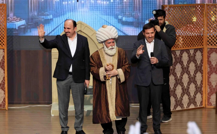 Başkan Altay ve Başkan Kılca’dan “Bir Başka Ramazan” tiyatrosuna ziyaret