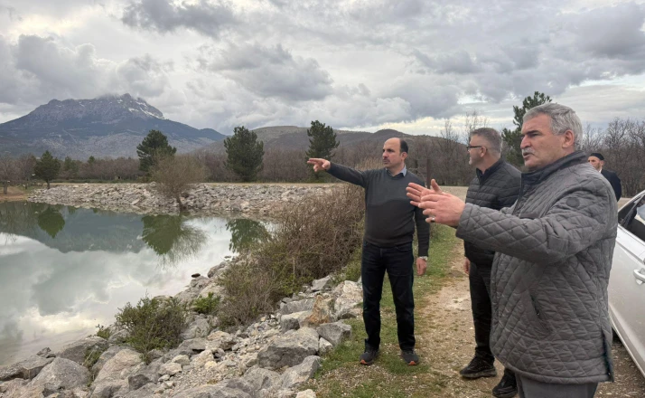Başkan Altay yaylalarda ve barajlarda incelemeler yaptı