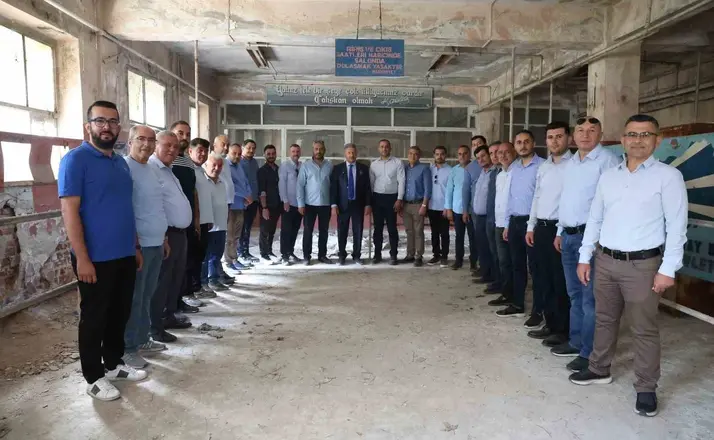Başkan Arslan: "Bir yılda ayağa kaldırılacak"
