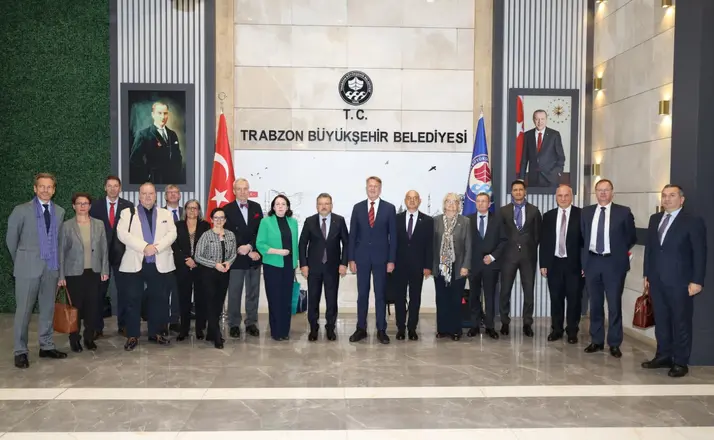 Başkan Genç, AB büyükelçilerine Trabzon’u anlattı
