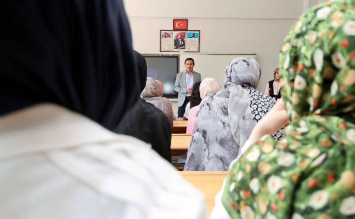 Başkan Kılca, yaz okullarında öğrencilerle buluştu