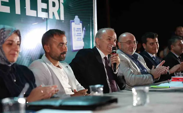 Başkan Özlü’den Tokuşlar’da mahalle sohbeti
