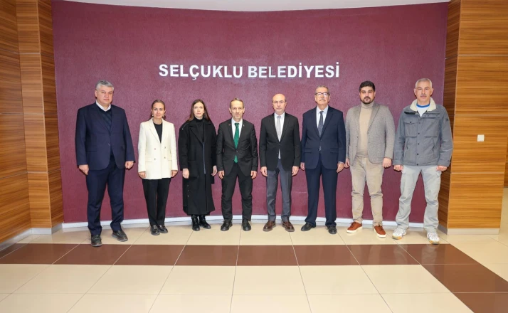 Başkan Pekyatırmacı AK Parti MKYK üyesi Akyüz’ü Selçuklu’da misafir etti