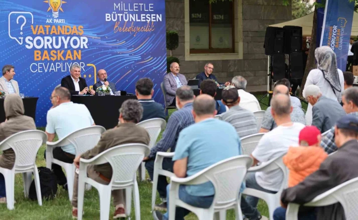 Başkan Pekyatırmacı Şeyh Şamil ve Mehmet Akif mahallelerinde vatandaşların sorularını cevapladı
