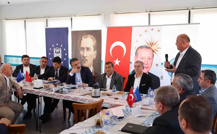 Başkan Vekili Biba, Büyükorhan’da muhtarları dinledi
