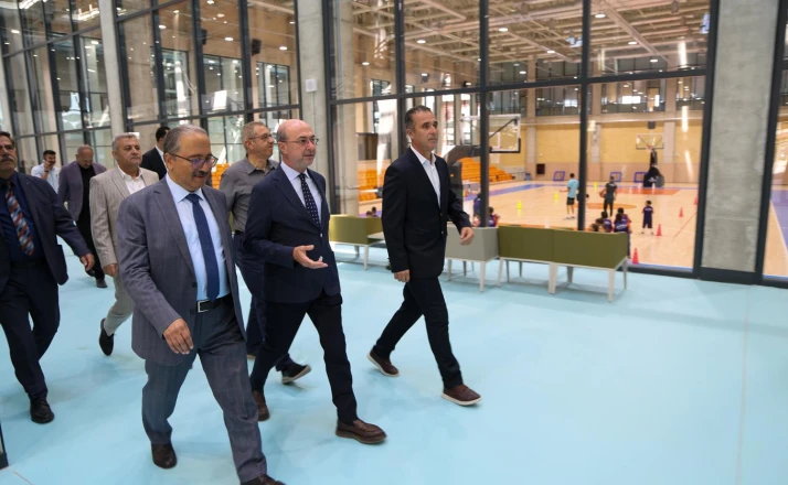 Başkanı Pekyatırmacı ve Kaymakam Candan, Selçuklu'nun yatırımları yerinde inceledi