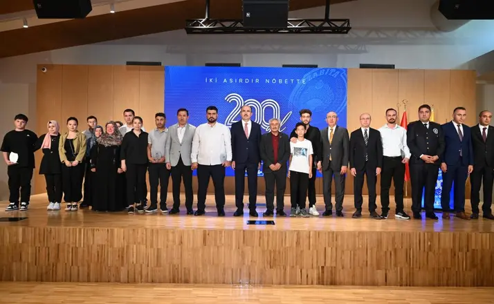Başkanlar Zabıta Teşkilatı’nın kuruluşunun 200. Yılını kutladı