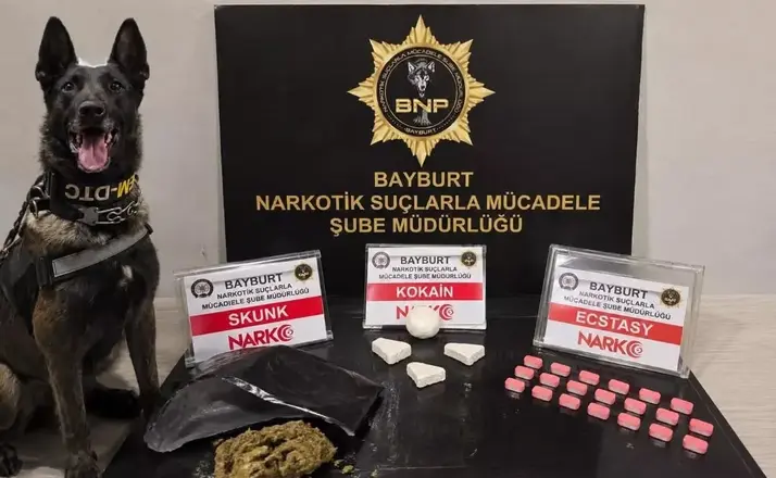 Bayburt’ta uyuşturucu operasyonunda yakalanan şüpheli tutuklandı

