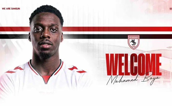Bayo, resmen Samsunspor’da
