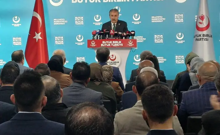 BBP Lideri Destici: “PKK şartsız, pazarlıksız, müzakeresiz silah bırakacak ve kendini feshedecek”
