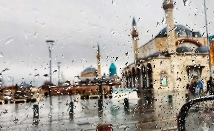 Bereketli yağmurlar Konya’yı sevindirdi