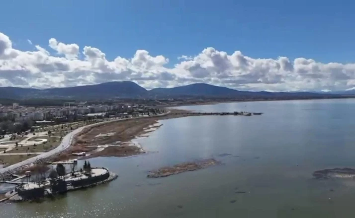 Beyşehir Gölü’ndeki su seviyesi umut verdi