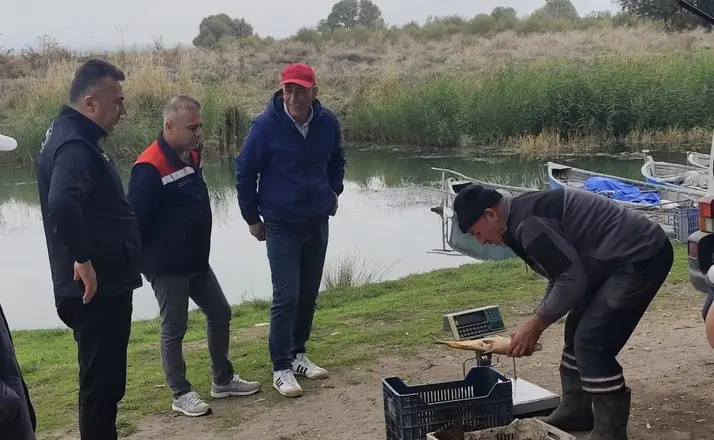 Beyşehir Gölü'nde 24 saatlik denetim