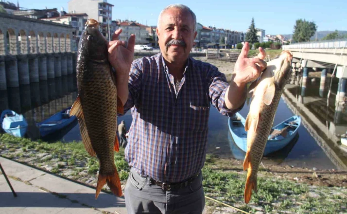 Beyşehir Gölü’nde yeni av sezonu açıldı, ilk balıklar tezgahlara ulaştı