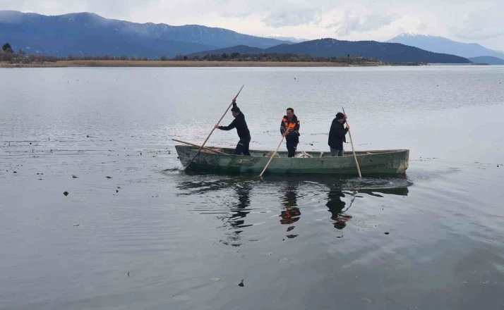 Beyşehir’de yasak dönemde kaçak avlananlara 439 bin lira ceza