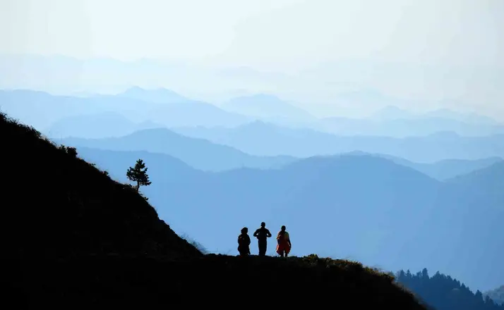 Bir yanda Karadeniz, bir yanda sonbahar: Kürtün’de etkileyici yürüyüş

