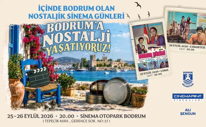 Bodrum’da Nostaljik Sinema Günleri düzenleniyor
