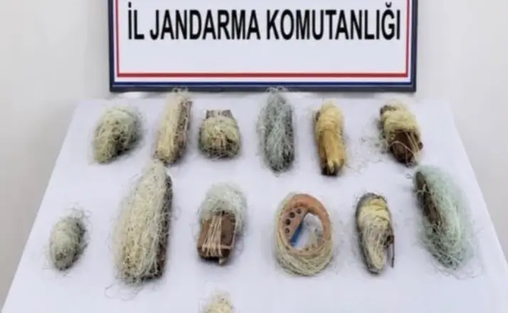 Bolu’da 22,5 metre kaçak ağ ele geçirildi
