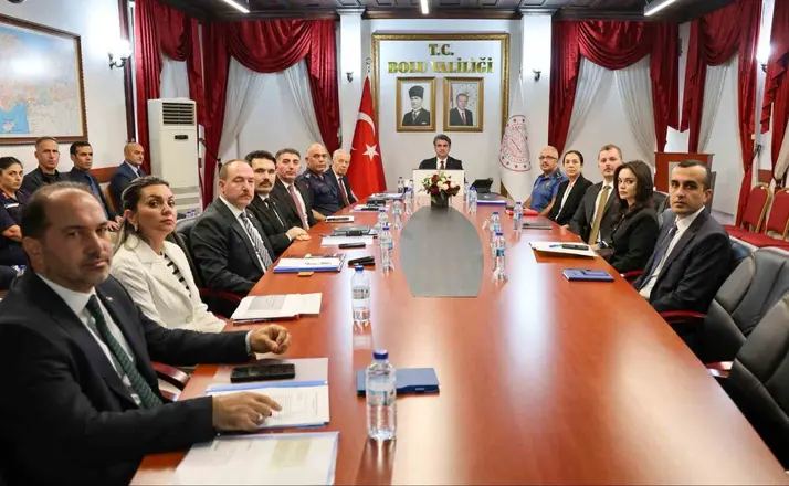 Bolu’da okul güvenliği toplantısı yapıldı
