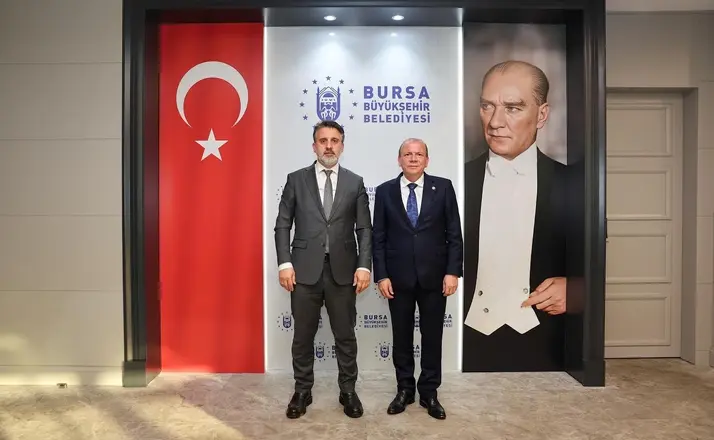 BTSO Başkanı Matlı’dan Büyükşehir Belediye Başkan Vekili Biba’ya ziyaret
