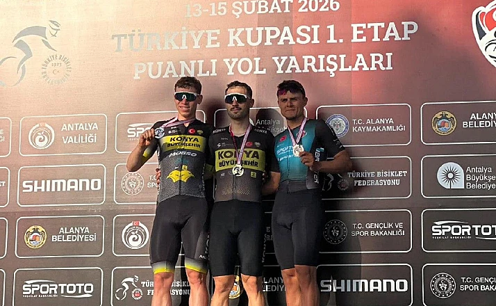 BÜYÜKŞEHİRLİ BİSİKLETÇİLER TÜRKİYE KUPASI 1. ETAP PUANLI YOL YARIŞLARINDA İKİNCİ OLDU