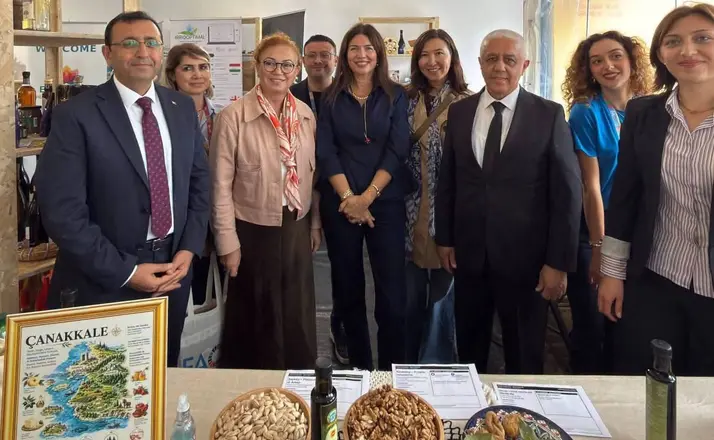 Çanakkale’nin tarımsal ürünleri İtalya’da tanıtıldı
