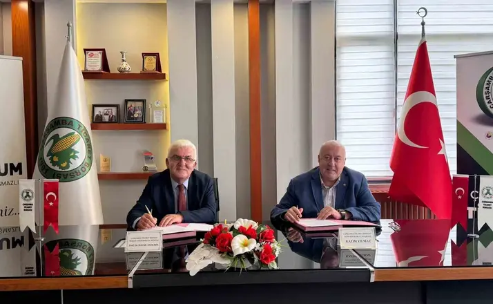 Çarşamba Ticaret Borsası ile OMÜ arasında iş birliği protokolü
