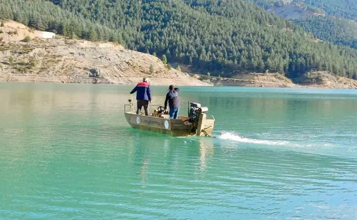 Çay Barajı’nda kaçak avcılığa yönelik denetim
