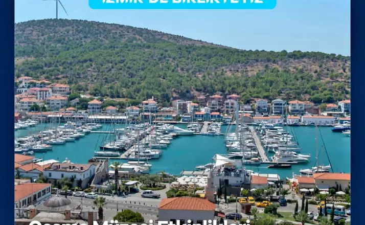 Çeşme, Türkiye Kültür Yolu Festivali ile 9 gün boyunca sanat ve kültürle buluşacak

