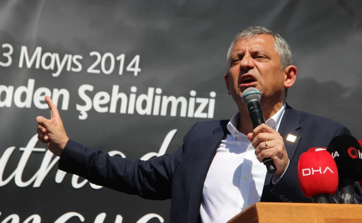 CHP Genel Başkanı Özgür Özel, Soma maden faciasının 12'nci yılı anma programına katıldı
