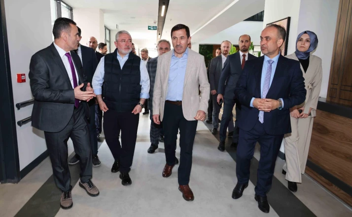 Çorum Belediye Başkanı Halil İbrahim Aşgın’dan Karatay’a ziyaret