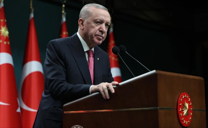 Cumhurbaşkanı Erdoğan: "Böyle bir millete diz çöktürmek kolay değildir"
