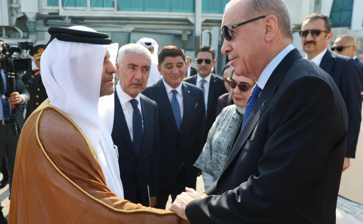 Cumhurbaşkanı Erdoğan'dan, Katar’a taziye ziyareti