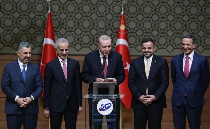 Cumhurbaşkanı Erdoğan'ın butona basmasıyla Türkiye'de 5G teknolojisine geçildi