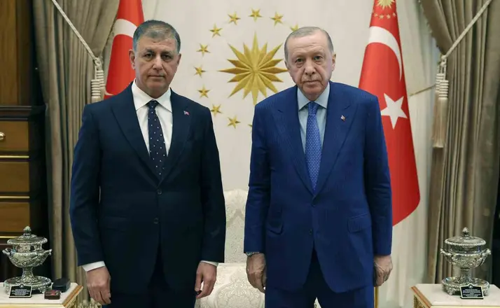 Cumhurbaşkanı Erdoğan, İzmir Büyükşehir Belediye Başkanı Tugay’ı kabul etti
