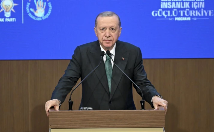 Cumhurbaşkanı Erdoğan: "Tek parti faşizmi beyannamenin altını oymuştur"