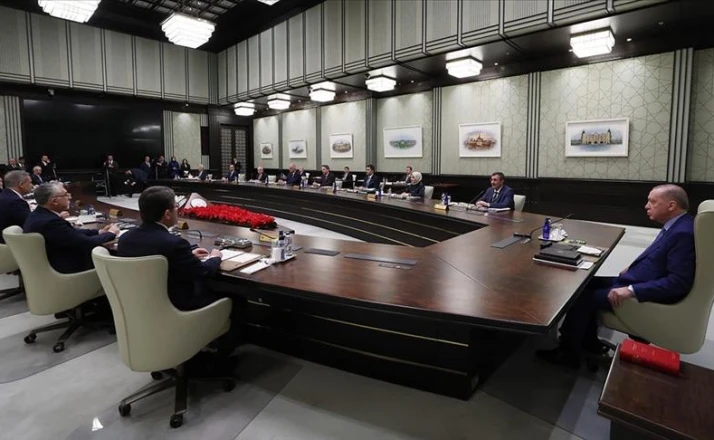Cumhurbaşkanlığı Kabinesi bir araya geldi