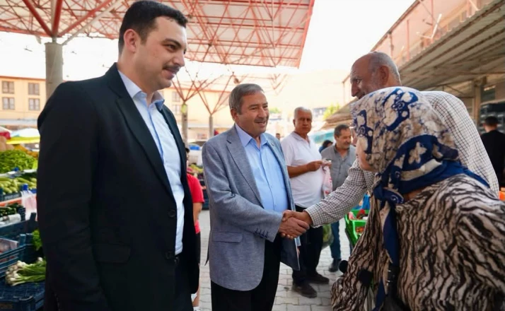 Darende’de esnaf buluşması 
