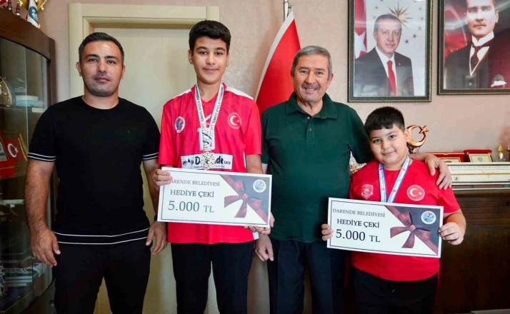 Darendeli genç sporcuların başarısı gururlandırdı 