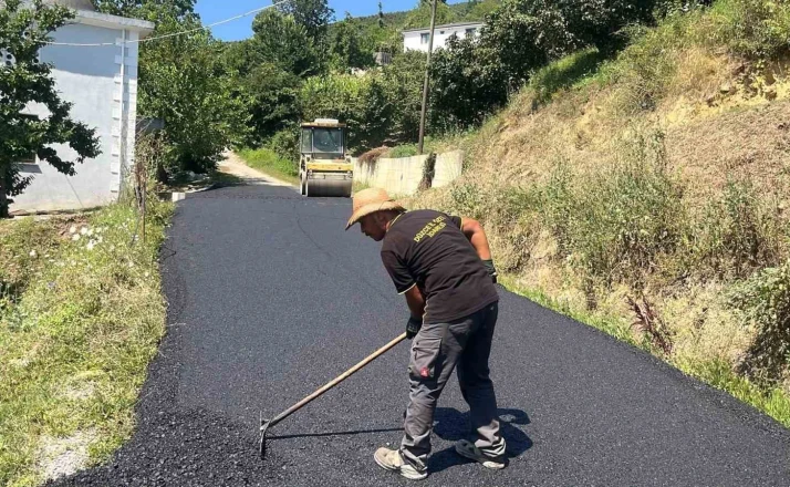 Dededüzü’nde yollar yenileniyor 