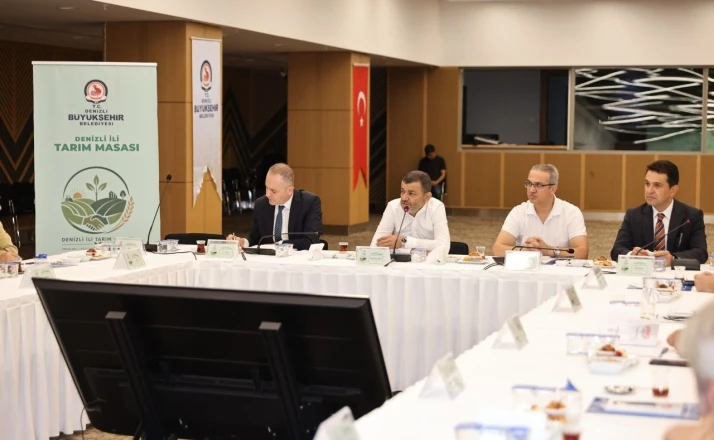 Denizli tarımında "Ortak Akıl" dönemi başladı 